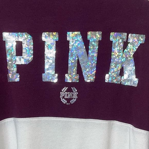 Victoria Secret Half Zip Pull Over - Picture 3 of 5